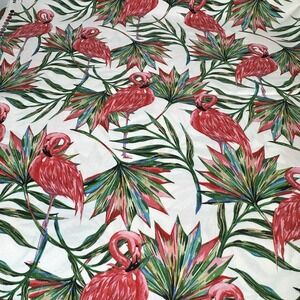 Joann Fabrics Upholstery Tropical Flamingo Fabric